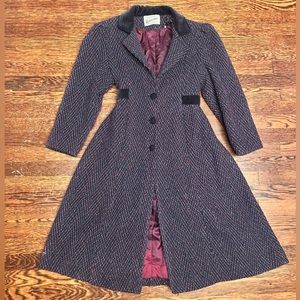 Vintage “tailored by Rothschild” wool coat